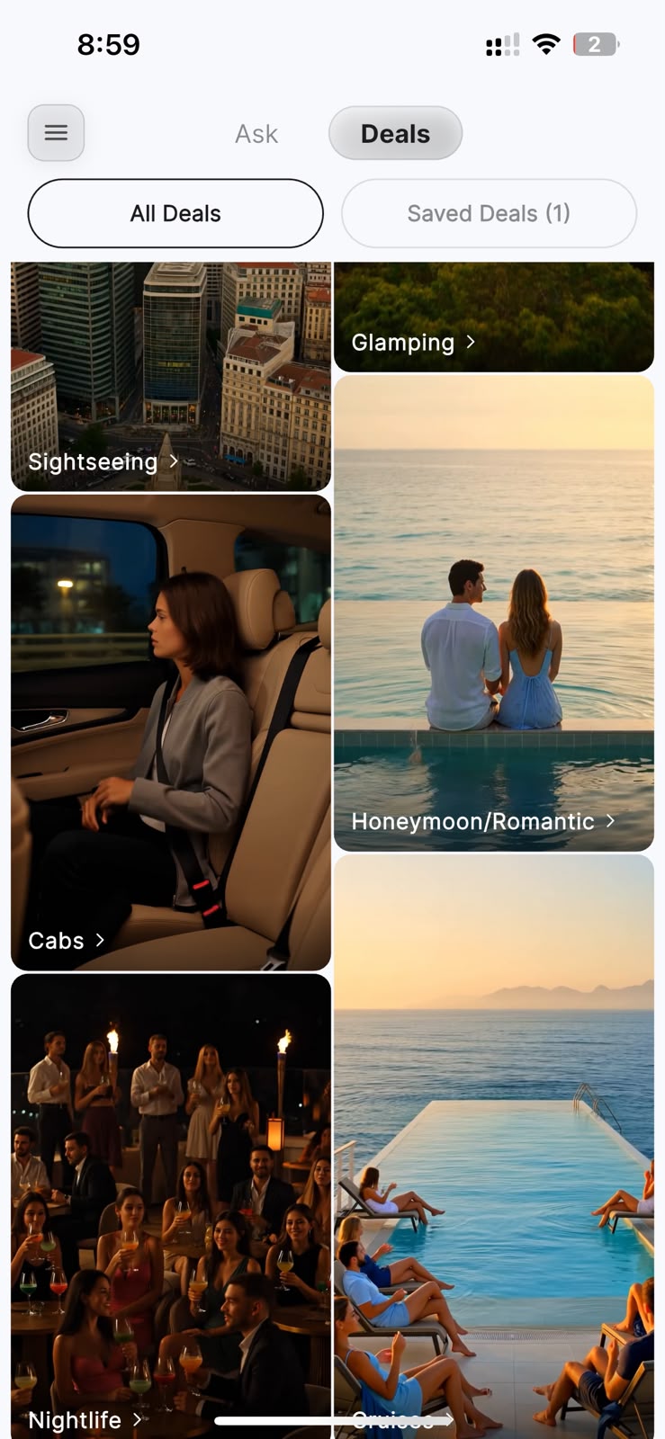 Gullivr app screen 2