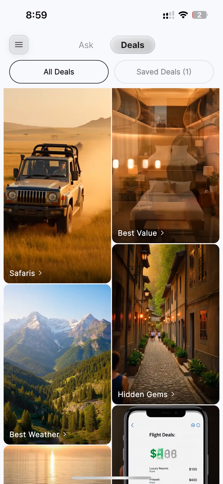 Gullivr app screen 3